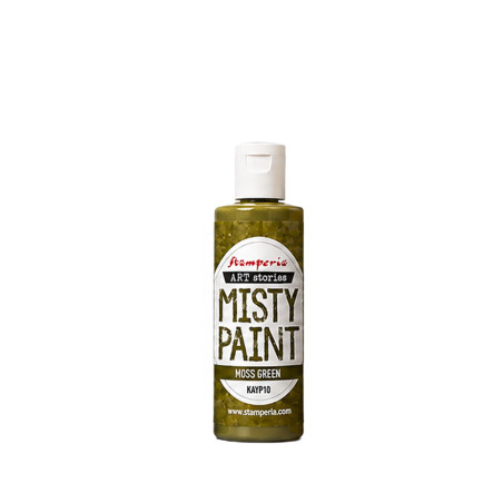 Stamperia Art Stories Misty Paint Moss Green 60ml