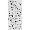 Stamperia Cosmos Thick Stencils 12x25cm Ink Spots by Cristina Radovan