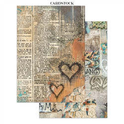 Stamperia Furry Friends 2 Junk Journal A5 Focus Points by Antonis Tzanidakis