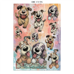 Stamperia Furry Friends 2 Junk Journal A5 Focus Points by Antonis Tzanidakis