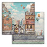 Stamperia Furry Friends 2 Paper Pack 20x20 cm by Antonis Tzanidakis