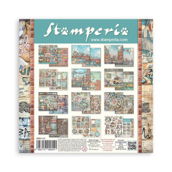 Stamperia Furry Friends 2 Paper Pack 20x20 cm by Antonis Tzanidakis