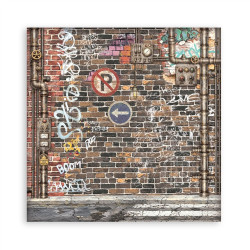 Stamperia Furry Friends 2 Paper Pack 20x20 cm by Antonis Tzanidakis