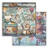 Stamperia Furry Friends 2 Paper Pack 30x30 cm by Antonis Tzanidakis