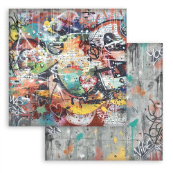 Stamperia Furry Friends 2 MAXI Backgrounds Paper Pack 30x30cm by Antonis Tzanidakis