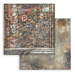 Stamperia Furry Friends 2 MAXI Backgrounds Paper Pack 30x30cm by Antonis Tzanidakis
