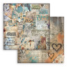 Stamperia Furry Friends 2 MAXI Backgrounds Paper Pack 30x30cm by Antonis Tzanidakis