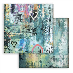 Stamperia Furry Friends 2 MAXI Backgrounds Paper Pack 30x30cm by Antonis Tzanidakis