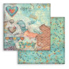 Stamperia Furry Friends 2 MAXI Backgrounds Paper Pack 30x30cm by Antonis Tzanidakis