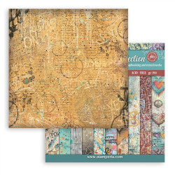 Stamperia Furry Friends 2 MAXI Backgrounds Paper Pack 30x30cm by Antonis Tzanidakis