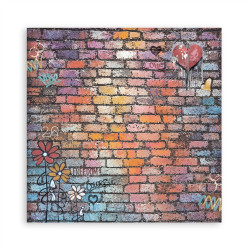 Stamperia Furry Friends 2 MAXI Backgrounds Paper Pack 30x30cm by Antonis Tzanidakis