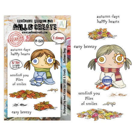 AALL & Create Stamp Set A7 1508 Autumn Days