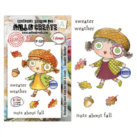 AALL & Create Stamp Set A7 1509 Sweater Weather