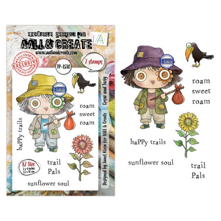AALL & Create Stamp Set A7 1510 Crow and Twig