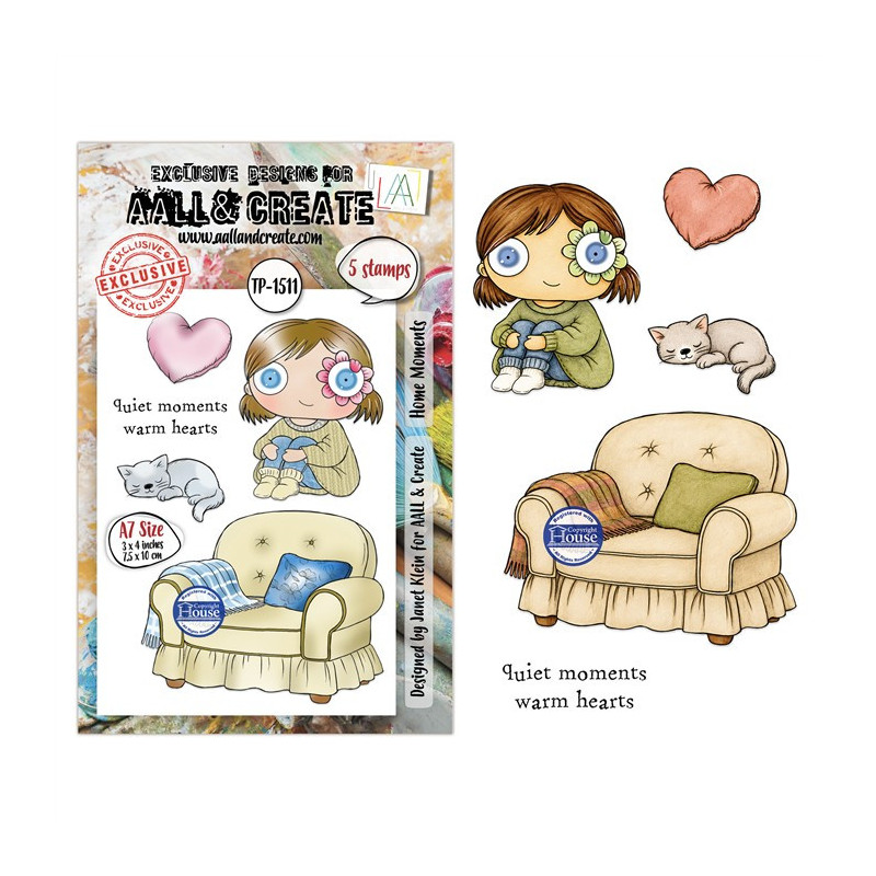 AALL & Create Stamp Set A7 1510 Crow and Twig