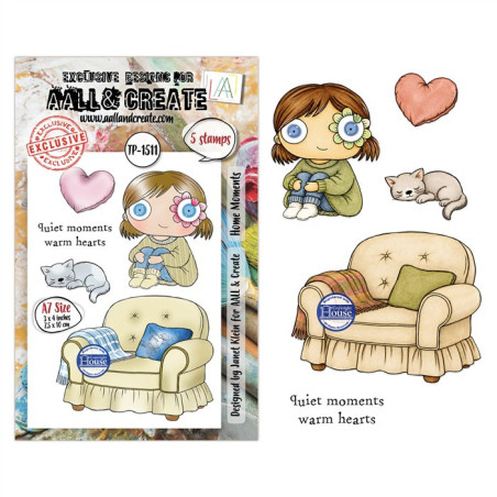 AALL & Create Stamp Set A7 1510 Crow and Twig