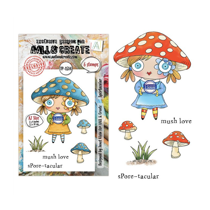 AALL & Create Stamp Set A7 1514 Sportacular