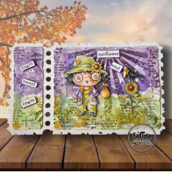 AALL & Create Stamp Set A7 1510 Crow and Twig