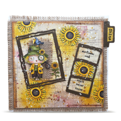 AALL & Create Stamp Set A7 1510 Crow and Twig