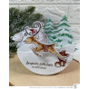 SET Impronte d'Autore Fustelle 88700-CML-E e 2757-CLEM-E Xmas Carousel
