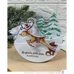 Impronte d'Autore Timbro Clear-Mi 2757-CLEM-E Xmas Carousel