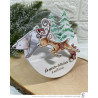 Impronte d'Autore Timbro Clear-Mi 2757-CLEM-E Xmas Carousel