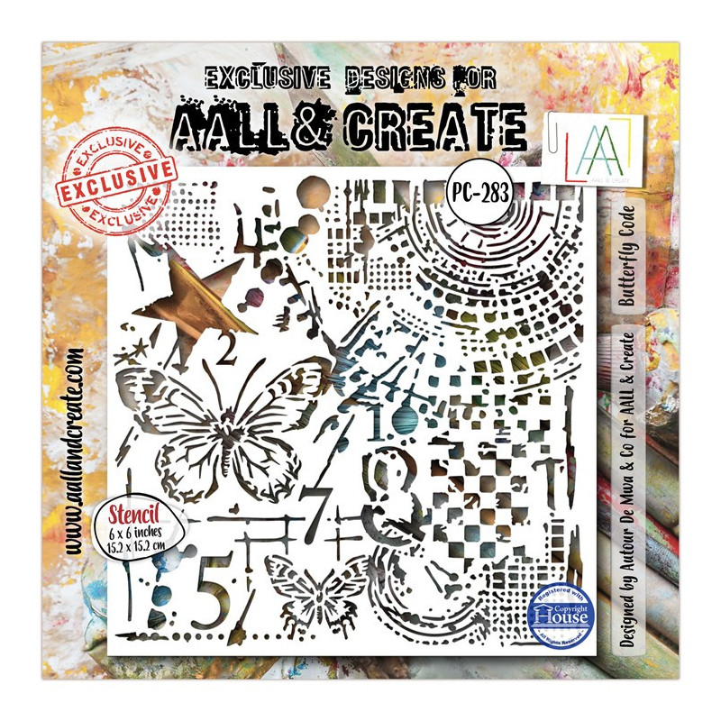 AALL & Create Stencil 271 Autumn Glow