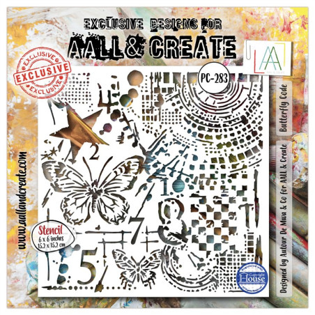 AALL & Create Stencil 271 Autumn Glow