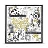 AALL & Create Stencil 282 Number Garden by Autour De Mwa & Co