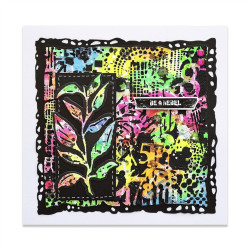 AALL & Create Stencil 282 Number Garden by Autour De Mwa & Co