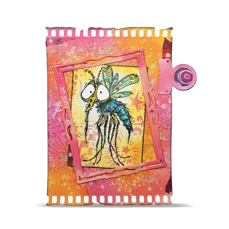 AALL & Create Stencil 282 Number Garden by Autour De Mwa & Co