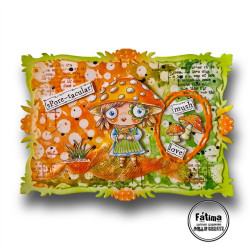 Aall&Create Cutting Dies 129 Petal Frames by Autour De Mwa & Co