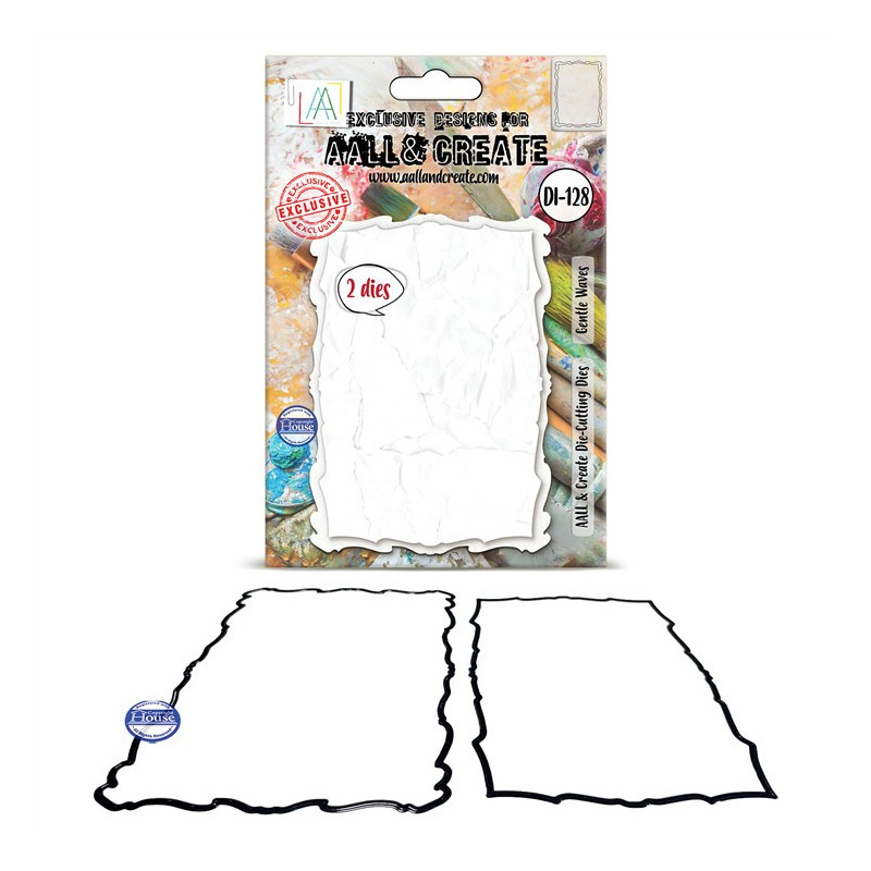 Aall&Create Cutting Dies 128 Gentle Waves by Autour De Mwa & Co