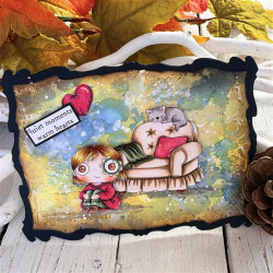 Aall&Create Cutting Dies 128 Gentle Waves by Autour De Mwa & Co