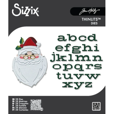 Thinlits Die Vault Letter to Santa (38pcs) by Tim Holtz 667257