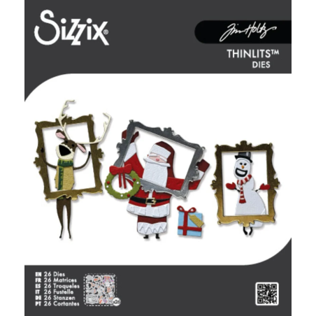 Thinlits Die Vault Papercut Christmas (26pcs) by Tim Holtz 667256