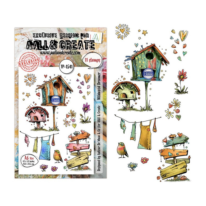 AALL & Create Stamp Set A6 1541 Wildwood Dreamer