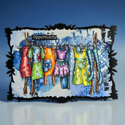 AALL & Create Stamp Set A6 1542 Sunday Laundry