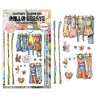 AALL & Create Stamp Set A6 1542 Sunday Laundry