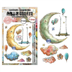AALL & Create Stamp Set A6 1544 Moon’s Playground
