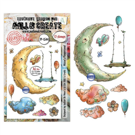 AALL & Create Stamp Set A6 1544 Moon’s Playground