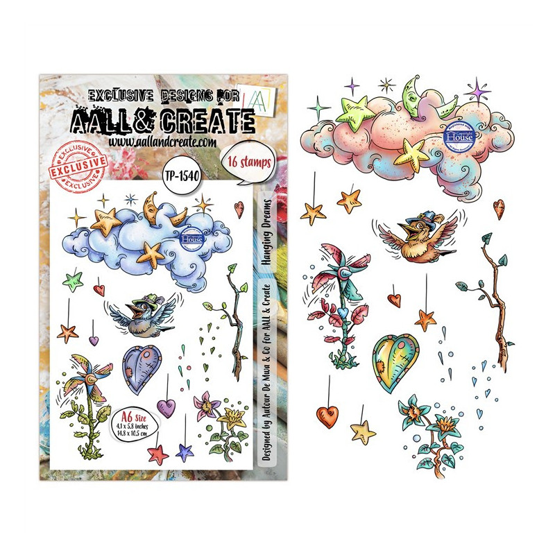AALL & Create Stamp Set A6 1540 Hanging Dreams