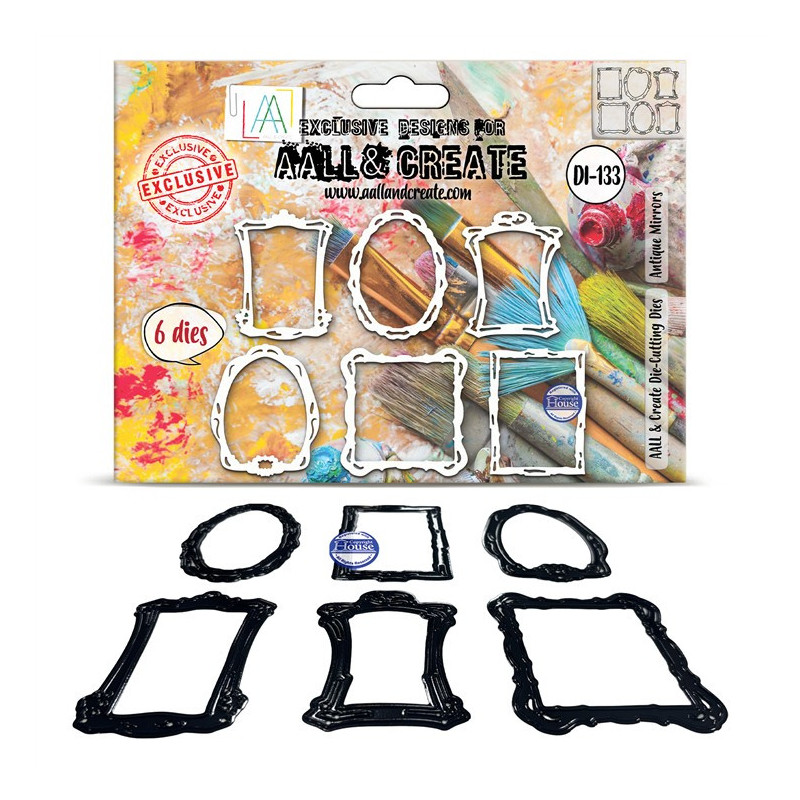 Aall&Create Cutting Dies 133 Antique Mirrors