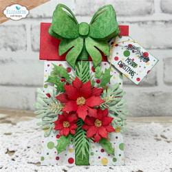 Elizabeth Craft Designs Warm Wishes Die Festive Floral and Foliage by Paper Flowers