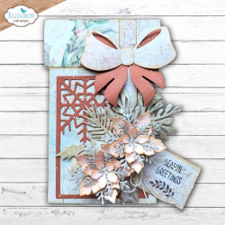 Elizabeth Craft Designs Warm Wishes Die Festive Floral and Foliage by Paper Flowers