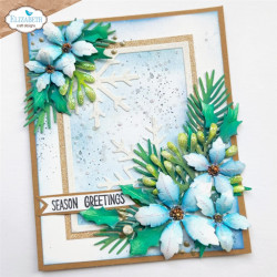 Elizabeth Craft Designs Warm Wishes Die Festive Floral and Foliage by Paper Flowers