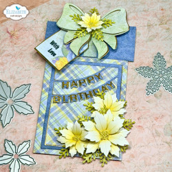 Elizabeth Craft Designs Warm Wishes Die Decorative Gift Card Holder by Paper Flowers