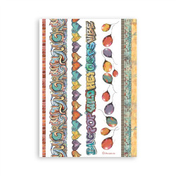 Stamperia Furry Friends 2 A5 Washi Pad 8pz