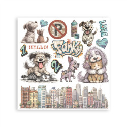 Stamperia Furry Friends 2 Rub-On Assortment