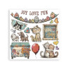 Stamperia Furry Friends 2 Rub-On Assortment